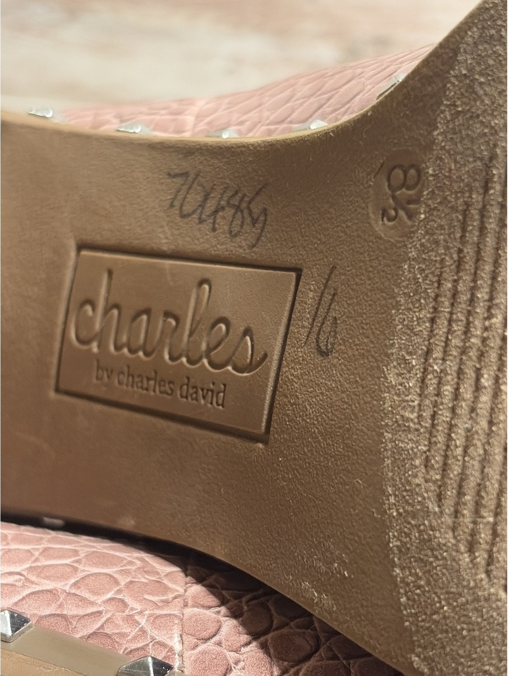 Charles David Booties 8.5 Debate Vegan Snakeskin - Picture 2 of 11